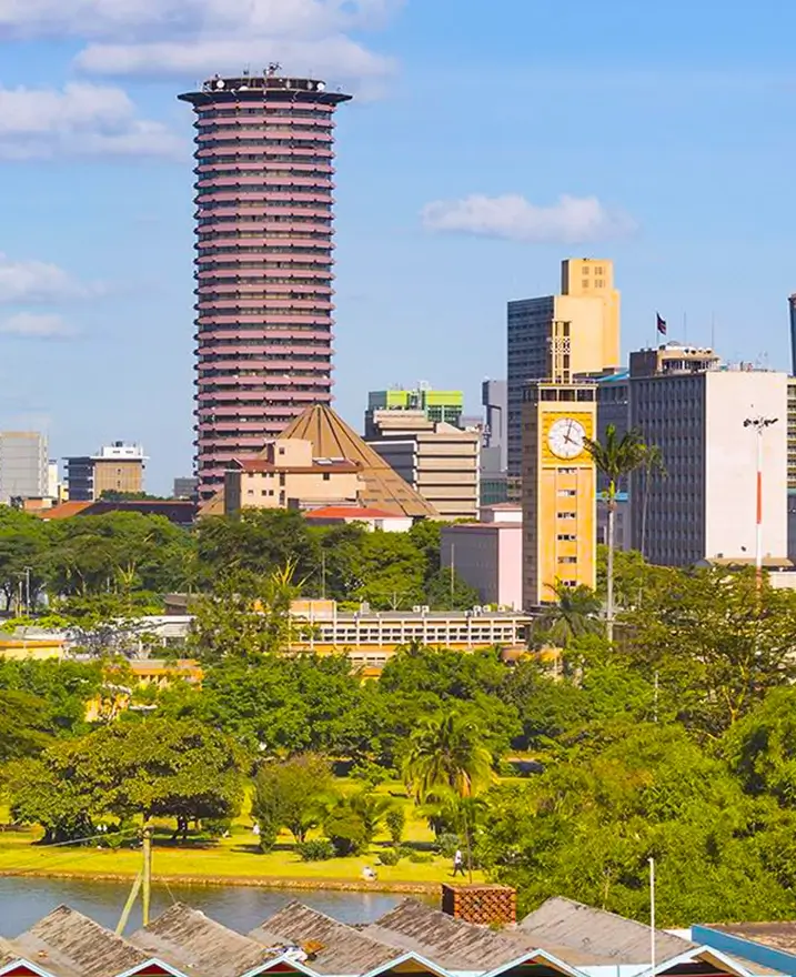 Kenya cityscape